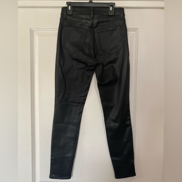 L’Agence Ultra High Rise Skinny Pant in Noir Black - Picture 2 of 5